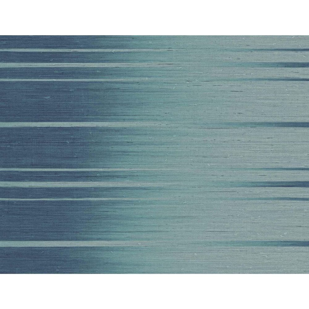 Teal Ombre Embossed Vinyl Wallpaper Roll