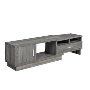 Grey TV Stand Fits TV's up to 48 in.
