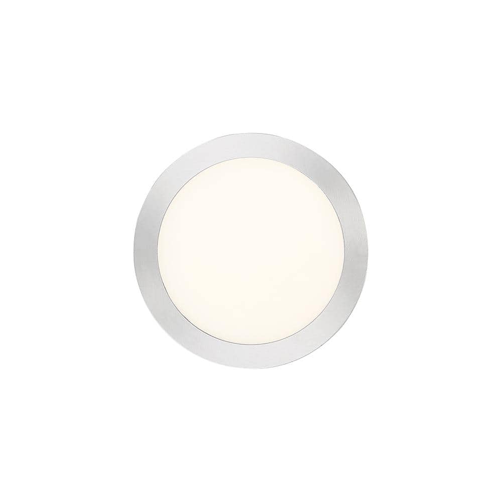Brushed Nickel 7.5" LED Flush Mount Ceiling Light