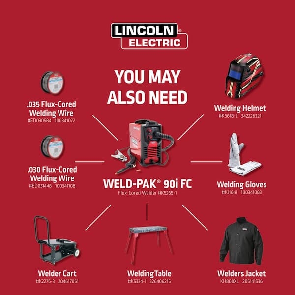 Lincoln Electric WELD-PAK 90i FC Flux-Cored Wire Feeder Welder (No