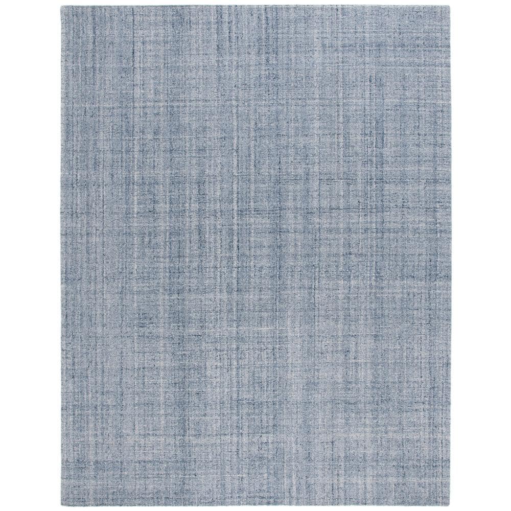 SAFAVIEH Abstract Ivory/Navy 8 ft. x 10 ft. Classic Marle Area Rug ABT151N8 The Home Depot