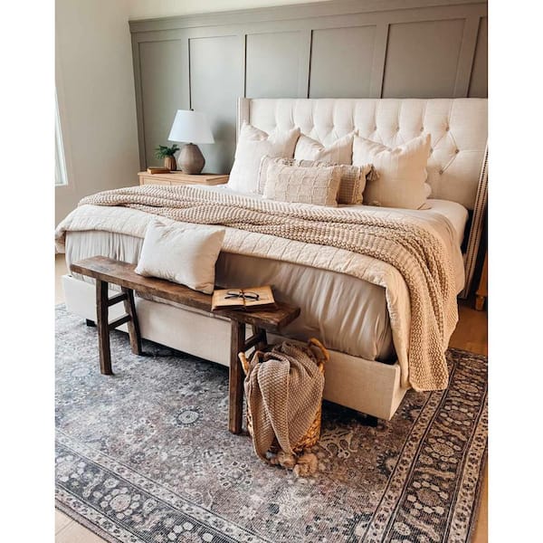 Ganyangan Black/Charcoal/Cream 2 ft. x 3 ft. Area Rug