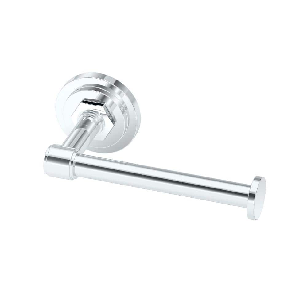 Gatco Lizzie Wall Mounted Toilet Paper Holder in Chrome 5423 The Home Depot
