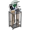 Sttoraboks 3-Tier Garden Tool Organizer for Garage Organization Up to 35 Long-Handled Tools/Rakes/Brooms GTSR-002B-D23