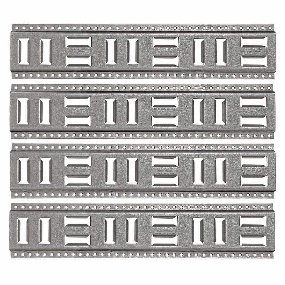 24 in. Fast-Track E-Track USA Galvanized Steel Horizontal Vertical, Logistic Tie-Down (4-Pack) price history on PriceWatchPro