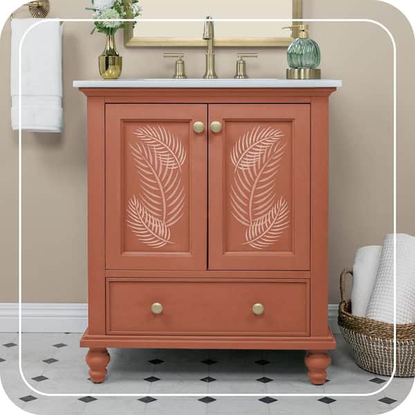 1 qt. #M190-7 Colorful Leaves Interior Chalk Finish Paint