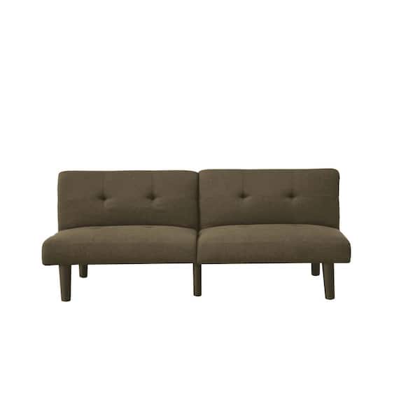 Acme Furniture Astra Dark Olive Linen Adjustable Sofa