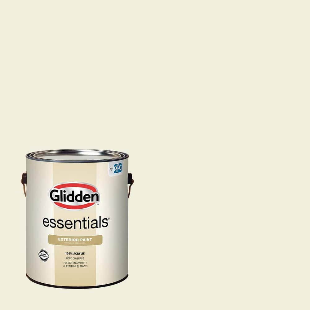 1 gal. PPG1092-1 Queen Anne's Lace Flat Exterior Paint price history on PriceWatchPro
