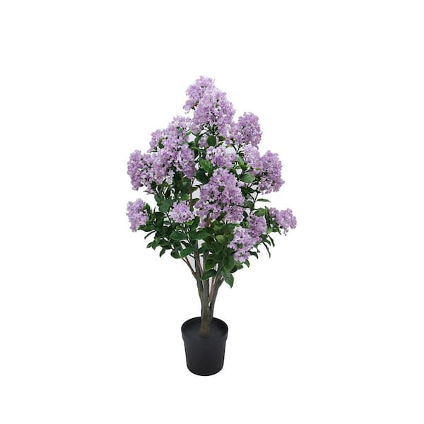 Artificial Purple Crape Myrtle 24 in.