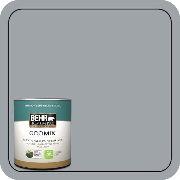 1 qt. #N510-4 Supernova Semi-Gloss Enamel EcoMix Plant-Based Interior Paint & Primer