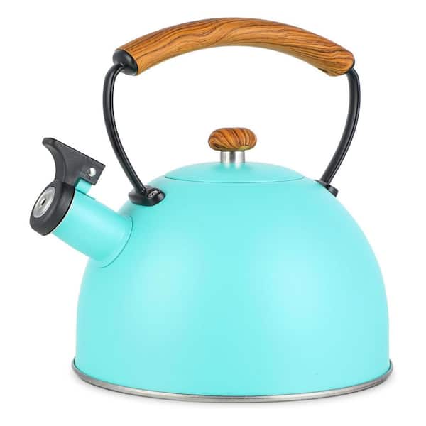 12.5-Cup Matte Induction Stovetop Whistling Tea Kettle