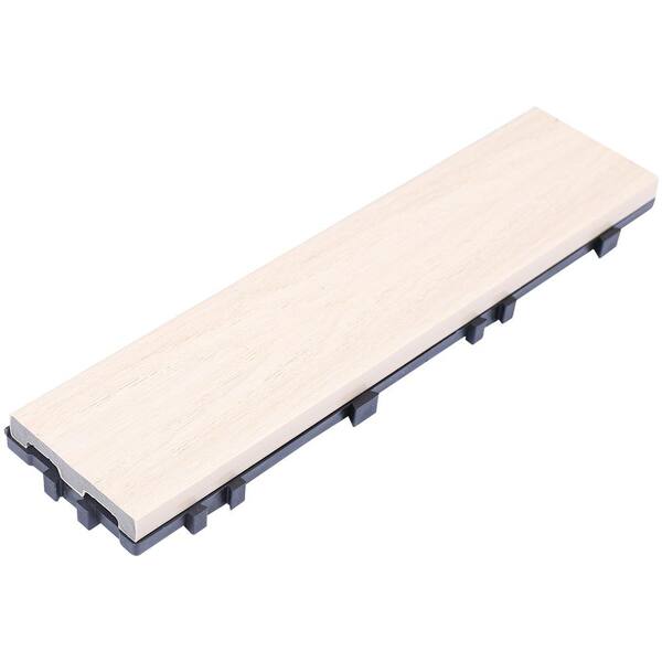 NewTechWood UltraShield Naturale 3 in. x 1 ft. Quick