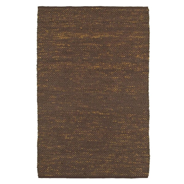 Brown 9 ft. x 12 ft. Trellis Area Rug