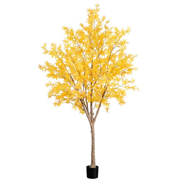 Nearly Natural 9 ft. Maple Artificial Tree