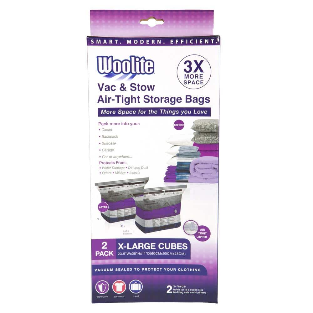 1pc Light Green Vacuum Compression Bag Cotton Quilt Storage Bag