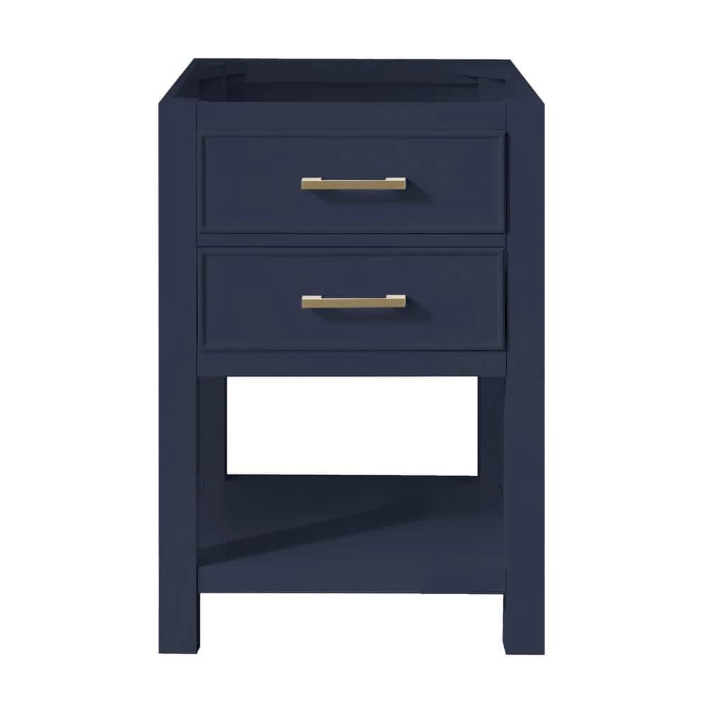 Brooks 24 in. Bath Vanity Cabinet without Top in Navy Blue price history on PriceWatchPro