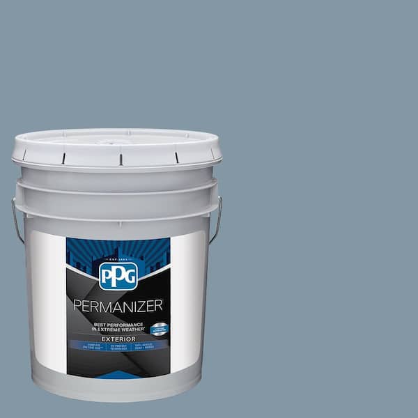 5 gal. PPG10-11 Seastone Satin Exterior Paint