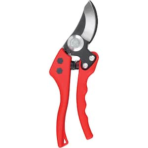 Ergonomic 2.5 in. High Carbon Steel Blade with Nylon Handles Bypass Hand Pruner
