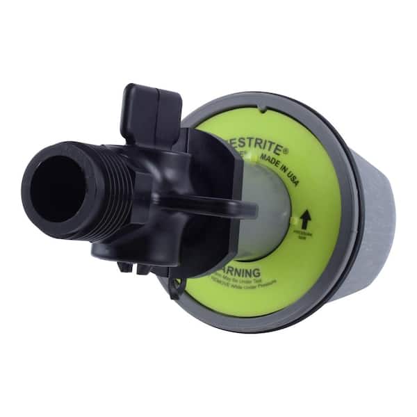 HOLDRITE Testrite 2 in. PVC Schedule 40 Test Plug with Valve Fitting