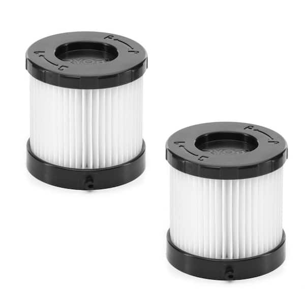 RYOBI HEPA Replacement Filter for Jobsite Vacuum (2-pack)