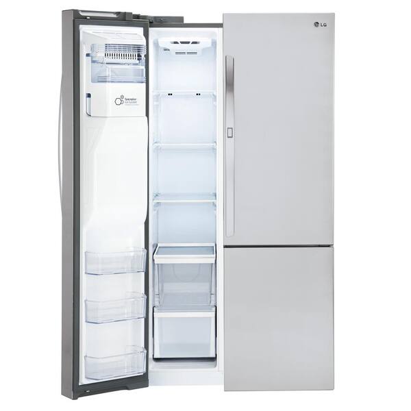 LG 26.1 cu. ft. Side by Side Refrigerator with ColdSaver and Door