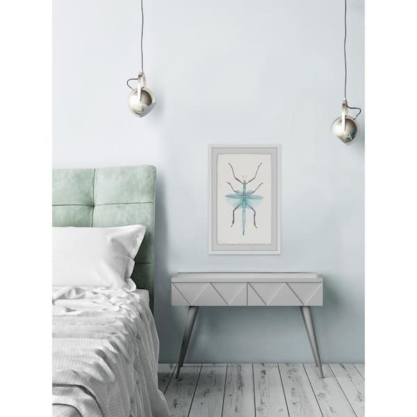 Unbranded 18 in. H x 12 in. W "Green Walking Stick" by Marmont Hill Framed Printed Wall Art