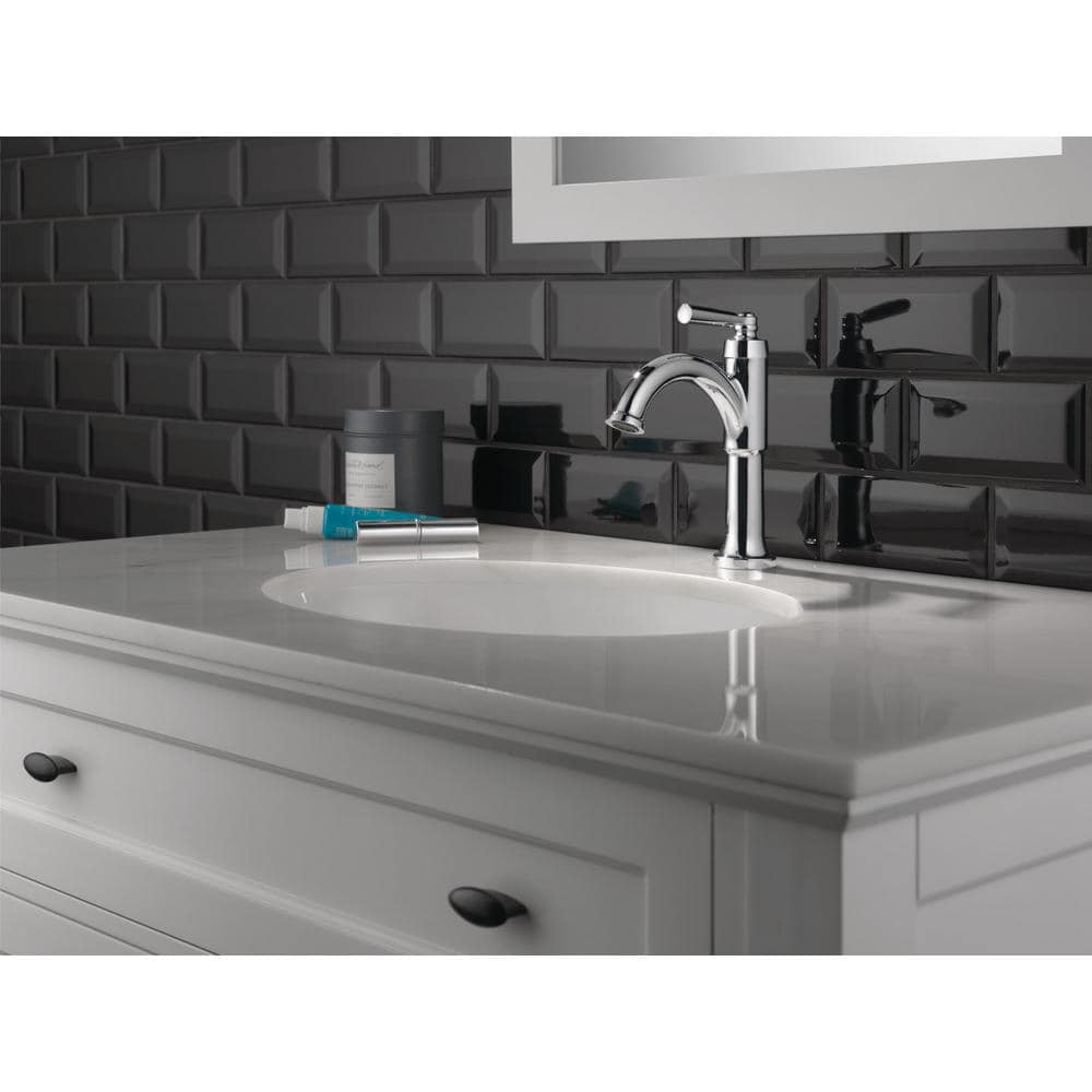 Saylor Polished Chrome Single Handle Bathroom Faucet