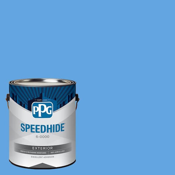 SPEEDHIDE 1 gal. PPG1241-4 Windjammer Semi-Gloss Exterior Paint