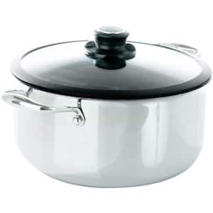 7.5 qt. Hybrid Quick Release Stock Pot with Glass Lid