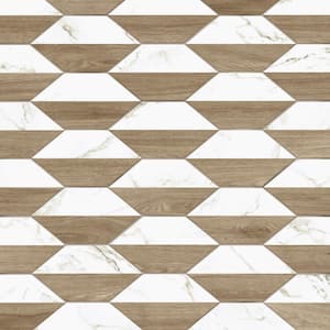 Llama Kayak Lagom Nature 6-1/2 in. x 12-1/2 in. Porcelain Floor and Wall Tile (8.4 sq. ft./Case)