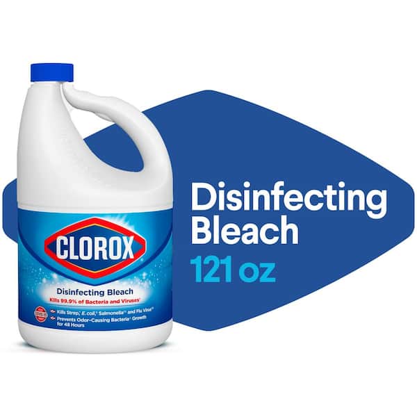 Concentrated Regular Disinfecting Liquid Laundry Bleach, 121 fl.oz.