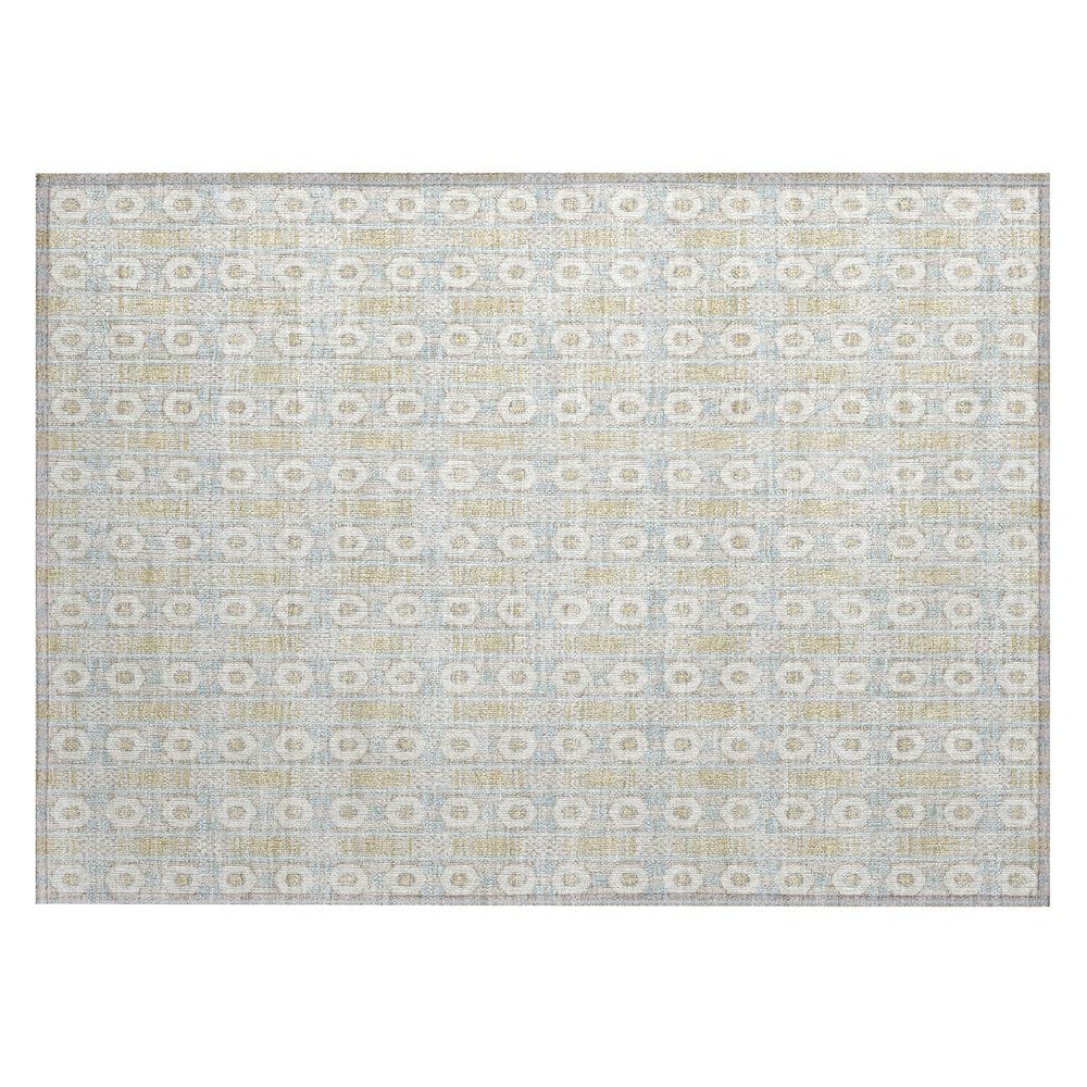 Chantille Machine Washable Indoor/Outdoor Abstract ACN2860 Ivory 3 ft. x 4 ft. Area Rug price history on PriceWatchPro
