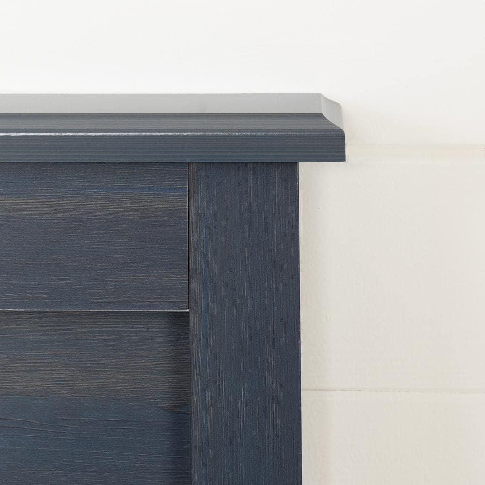 Twin Blueberry Wood Frame Daybed with 3 Storage Drawers