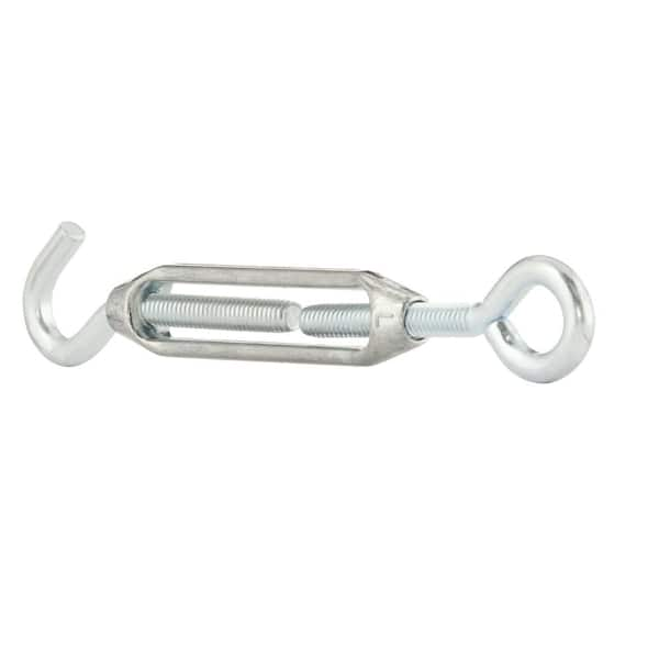 Everbilt 5/16 in. x 9-3/8 in. Zinc-Plated Turnbuckle Hook/Eye