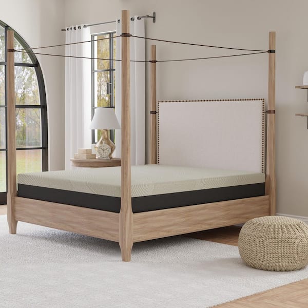 Omne 12 in. Soft Gel Memory Foam Smooth Top Full Mattress