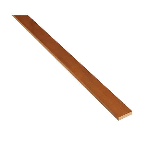 Unbranded 3 in. x 96 in. x 3/4 in. Filler in Chocolate - (12-Pieces/Carton)