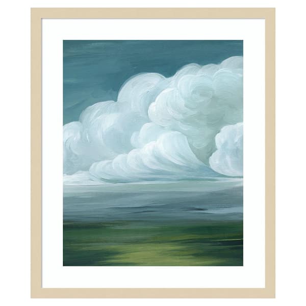 Amanti Art Coming Rainstorm II by Grace Popp 1 Piece Framed Giclee Nature Art Print 25 in. x 21 in.