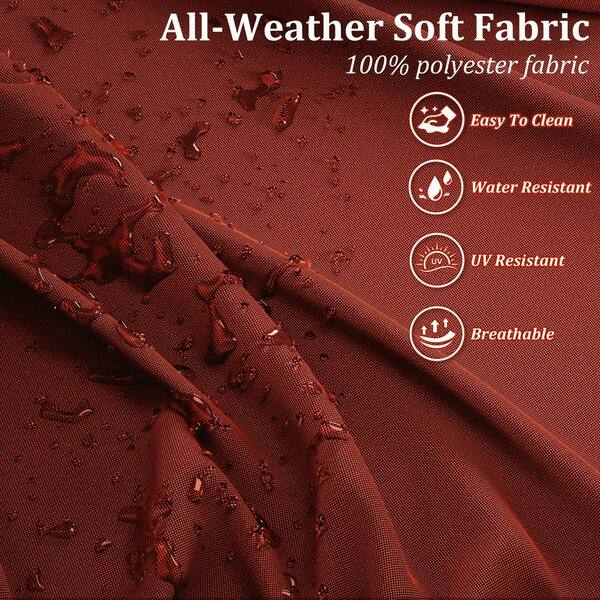 Kimunuk 14-Piece Outdoor Patio Cushion Cover, UV and Waterproof