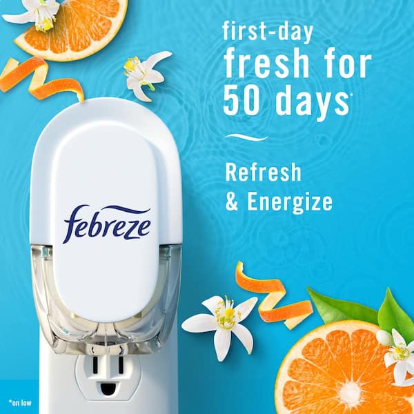 0.87 oz. Refresh and Energize Scented Oil Plug-In Automatic Air Freshener Refill (2-Count)