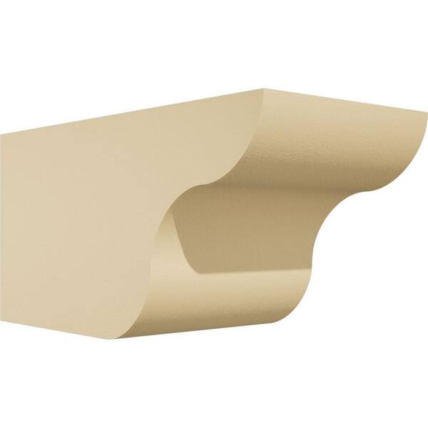Ekena Millwork Standard Carmel 6 in. W x 6 in. H x 12 in. D Polyurethane Rafter Tail Outlooker