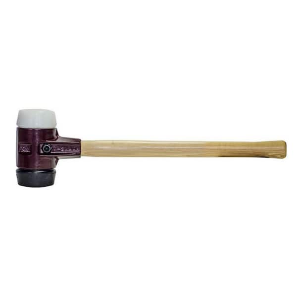 6.10 Lb. Simplex Rubber or Plastic Mallet with 17 in. Wood Handle