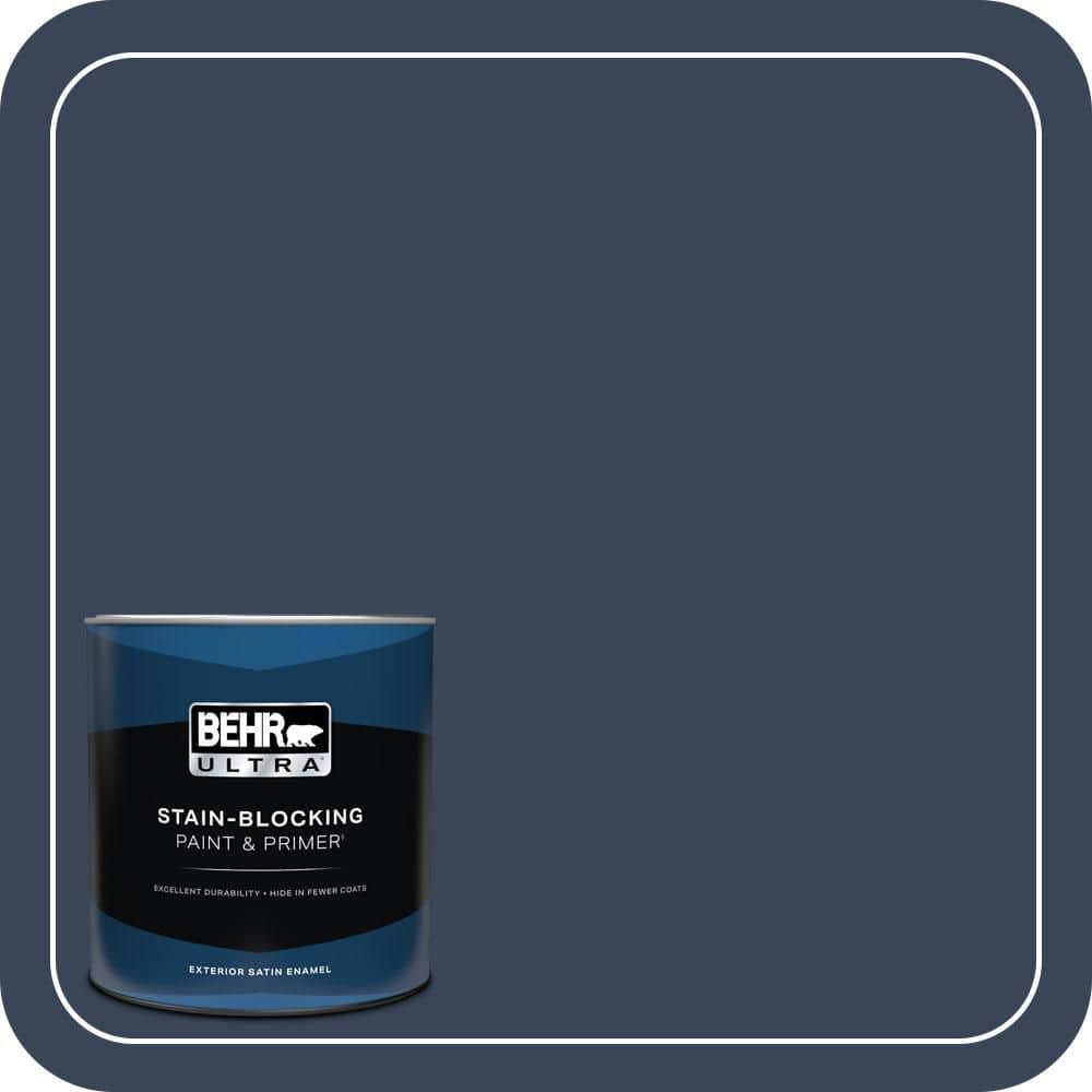 1 qt. #590F-7 Peaceful Night Satin Enamel Exterior Paint & Primer price history on PriceWatchPro