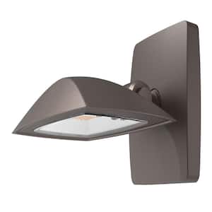 ARFL series, 45-Watt, Bronze, Outdoor Integrated LED Architectural Residential Floodlight, Dusk to Dawn, 5000 Max Lumens