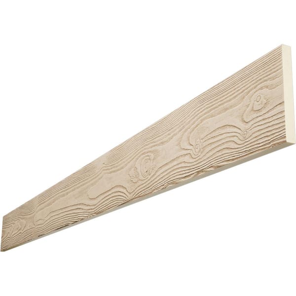 Ekena Millwork Endurathane 1 in. H x 6 in. W x 8 ft. L Sandblasted Sonora Desert Faux Wood Beam Plank