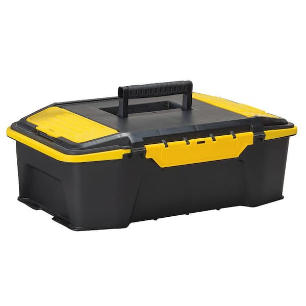 Stanley 24 in. 1-Touch Latch Tool Box with Lid Organizers