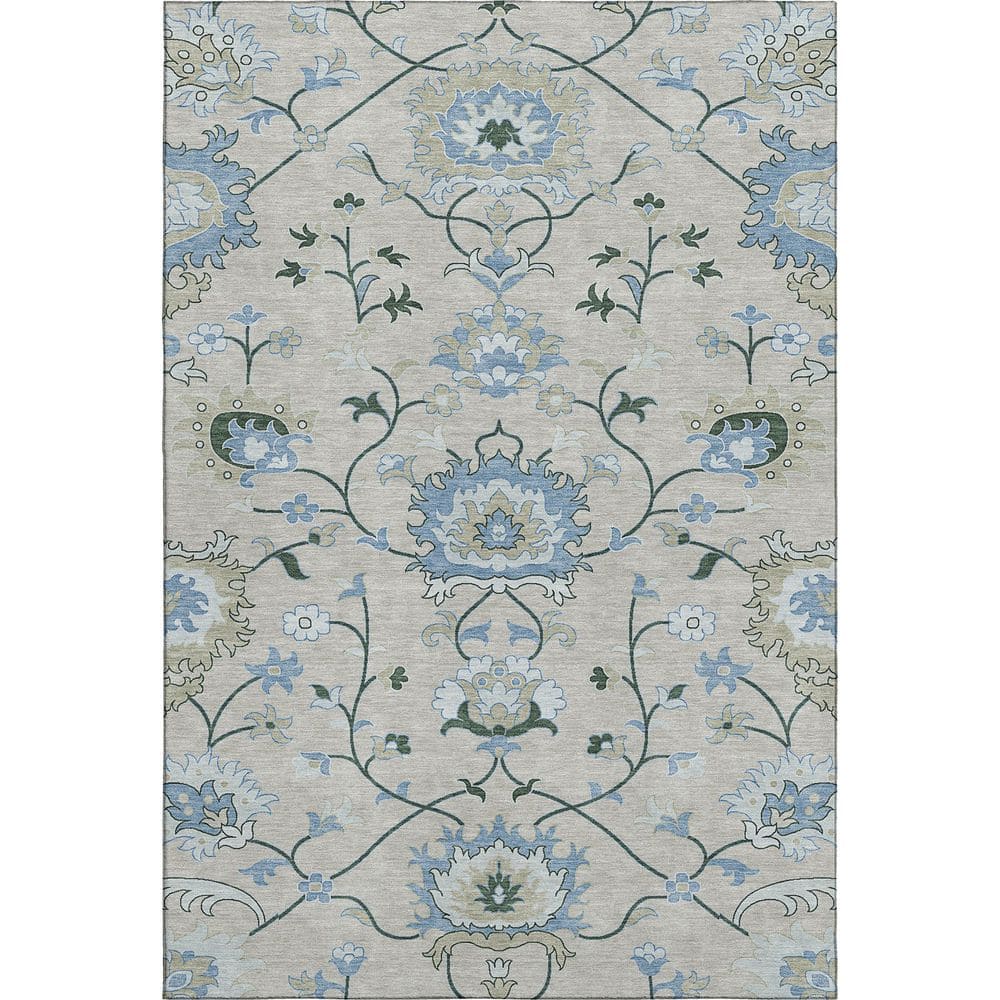 Mayfield Premium Machine Washable Abstract AMF2291 Beige 8 ft. x 10 ft. Area Rug price history on PriceWatchPro