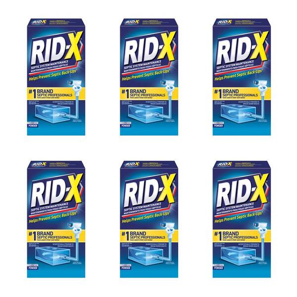 RID-X Professional Septic Treatment, 6 Month Supply Of Liquid, 48