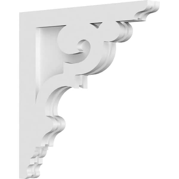 Ekena Millwork Preston 1.5 in. W x 18 in. H x 18 in. D Signature Urethane Polyurethane Corbel