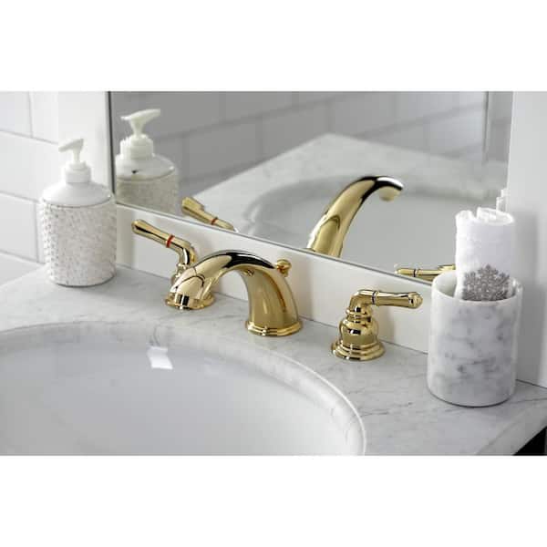 Kingston Brass Magellan 8 in. Widespread 2-Handle Bathroom Faucet 