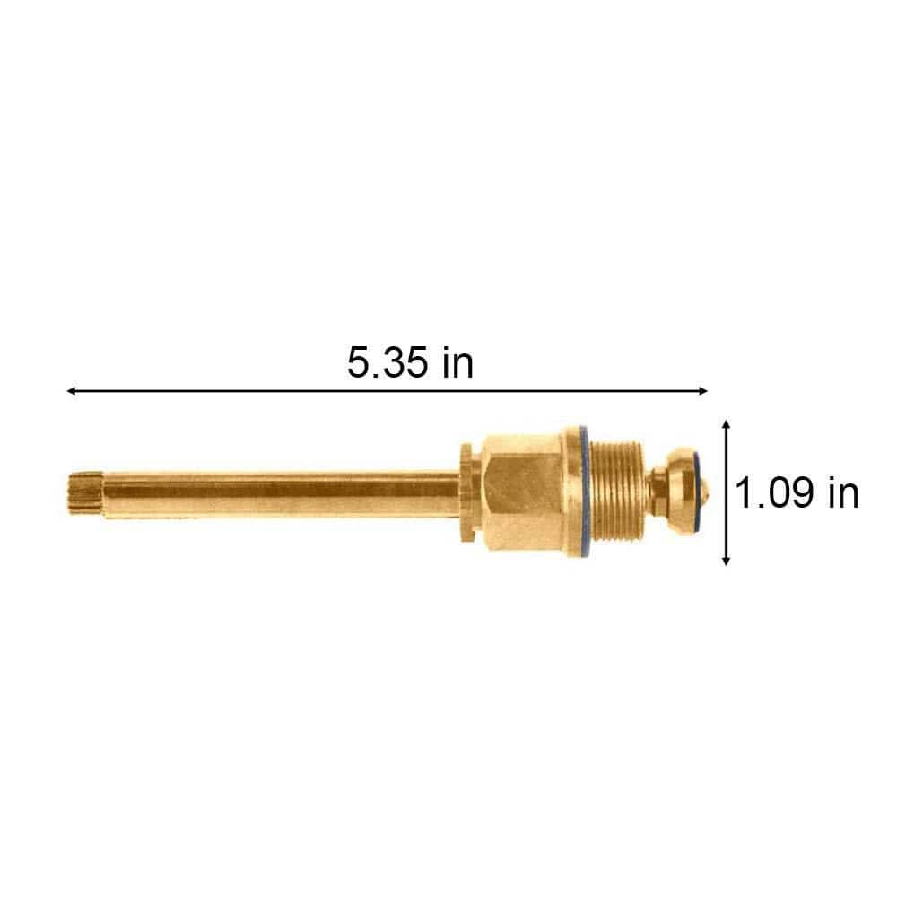 Danco Brass Hot and Cold Faucet Stem for Central Brass